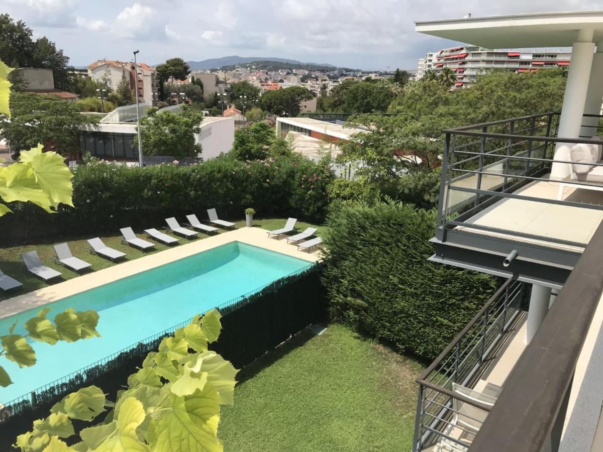 Appartement Montfleury, 2 Terrasses, 2 Chambres , 2 Sdb , Pkg Prive Piscine, 15 Min Walk To Croisette Beach And Palais Des Festivals Cannes Bagian luar foto