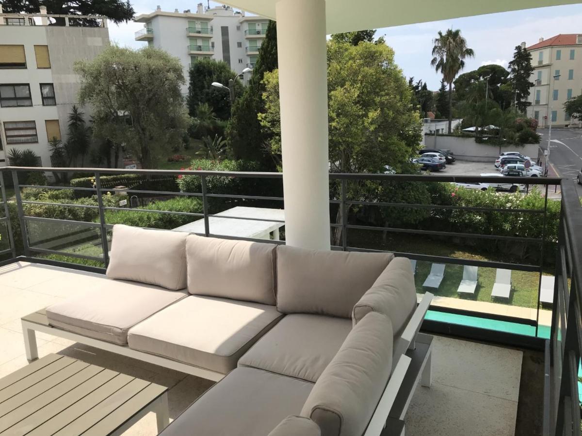Appartement Montfleury, 2 Terrasses, 2 Chambres , 2 Sdb , Pkg Prive Piscine, 15 Min Walk To Croisette Beach And Palais Des Festivals Cannes Bagian luar foto