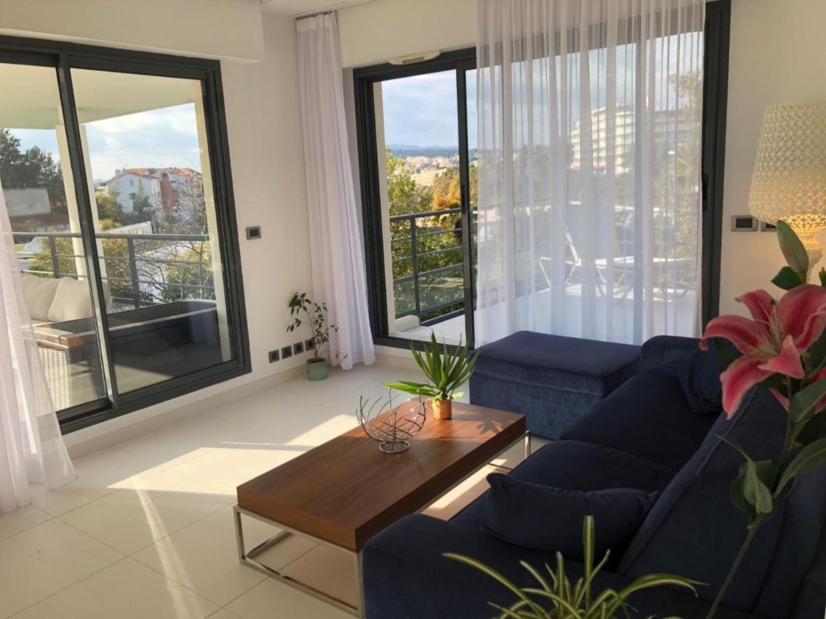 Appartement Montfleury, 2 Terrasses, 2 Chambres , 2 Sdb , Pkg Prive Piscine, 15 Min Walk To Croisette Beach And Palais Des Festivals Cannes Bagian luar foto